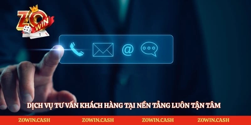 Dịch vụ tư vấn khách hàng tại nền tảng luôn tận tâm